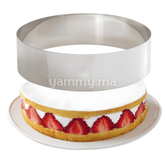 Cercle à Pâtisserie en Inox 23 x h 6 cm